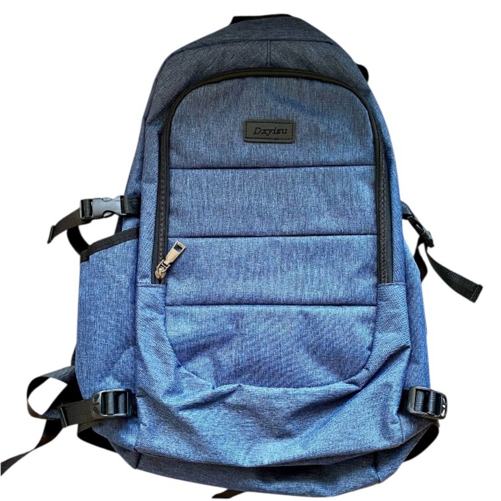 Blue Laptop Backpack for Men or Women